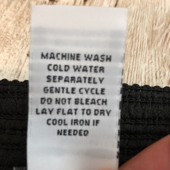 “Joey B.”  black lace pull on skirt w/black lining - GIRLS XL (14/16) - Picture 6 of 9